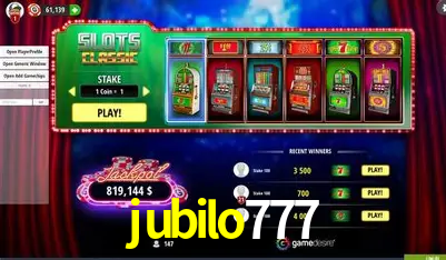 Descubra o Mundo do Cassino Online com jubilo777